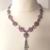 Purple Gemstone Nyaklánc